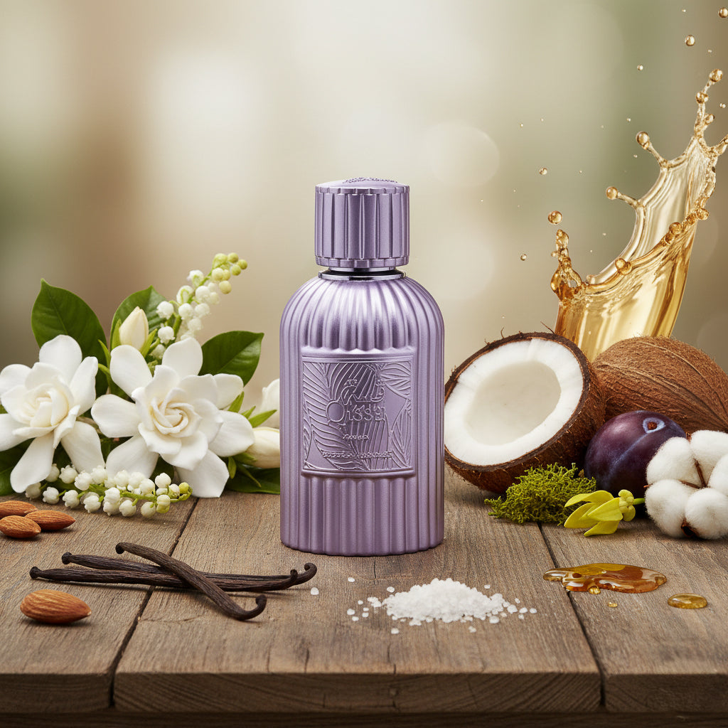 Perfumes Arabes Dubai, Luxury Essence Fragancias y Aromas Paris Corner Qissa Gala Eau de Parfum 100ml Mujer Luxury Essence