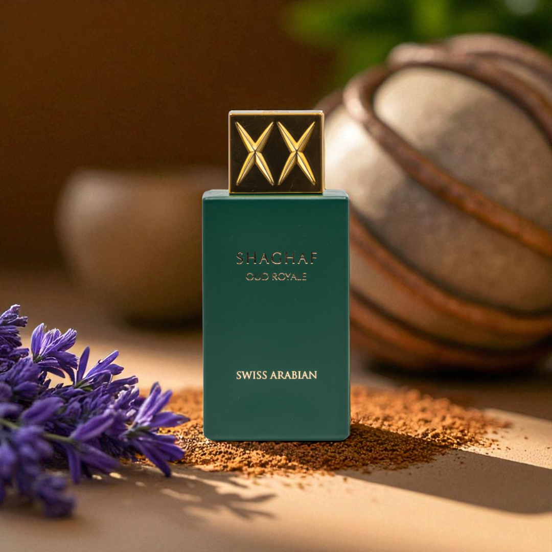 Perfumes Arabes Dubai, Luxury Essence Fragancias y Aromas Swiss Arabian Shaghaf Oud Royale Eau de Parfum 75ml Unisex Luxury Essence