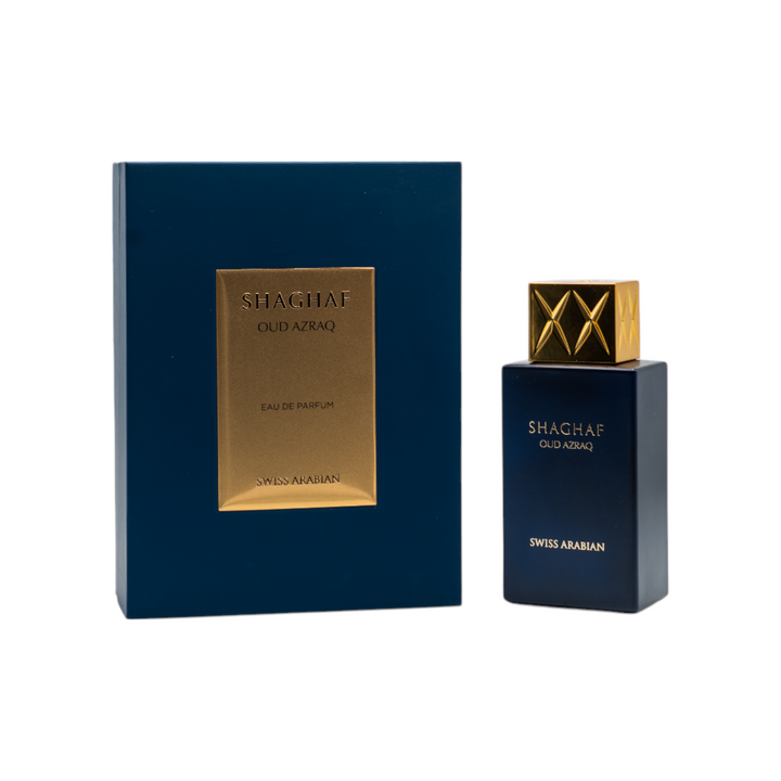 Swiss Arabian Shaghaf Oud Azraq Eau de Parfum 75ml Unisex Luxury Essence