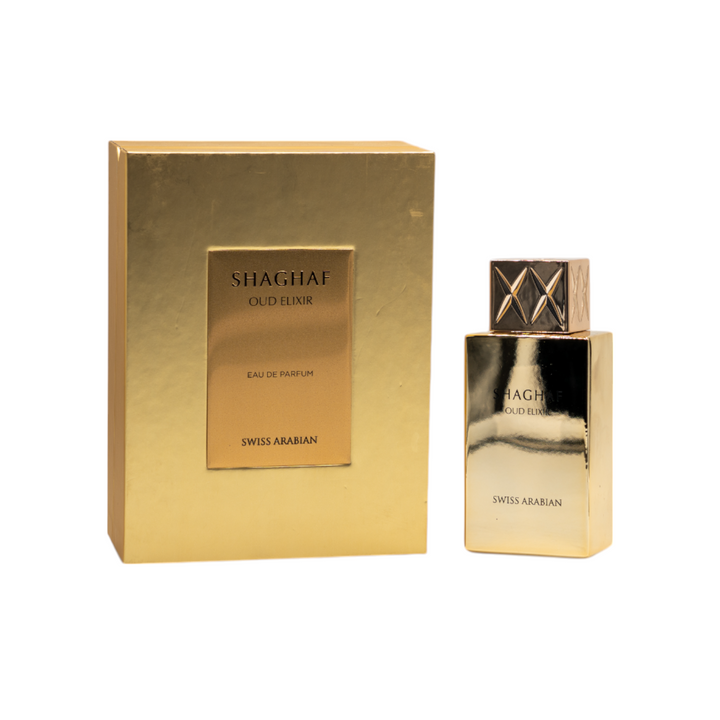 Swiss Arabian Shaghaf Oud Elixir Eau de Parfum 75ml Unisex Luxury Essence