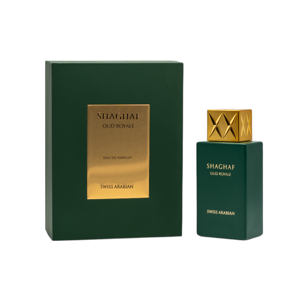Swiss Arabian Shaghaf Oud Royale Eau de Parfum 75ml Unisex Luxury Essence