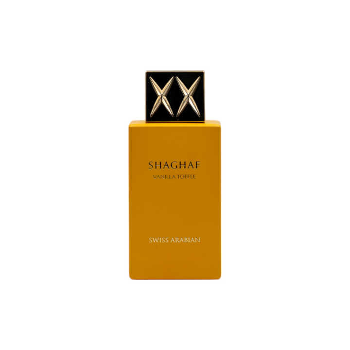 Swiss Arabian Shaghaf Vanilla Toffee Eau de Parfum 75ml Unisex Luxury Essence