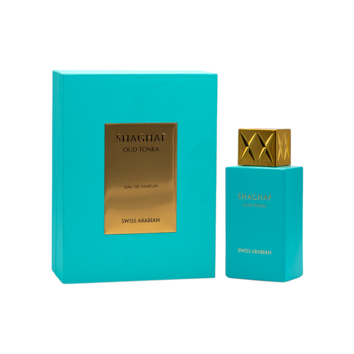 Swiss Arabian Shaghaf Oud Tonka Unisex Eau de Parfum 75ml Unisex Luxury Essence