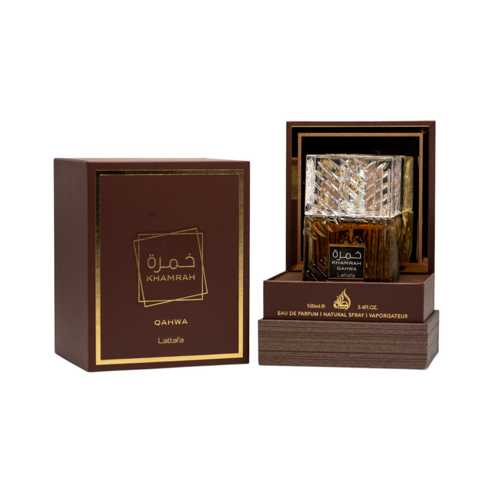 Lattafa Khamra Qahwa Eau de Parfum 100ml Unisex Luxury Essence