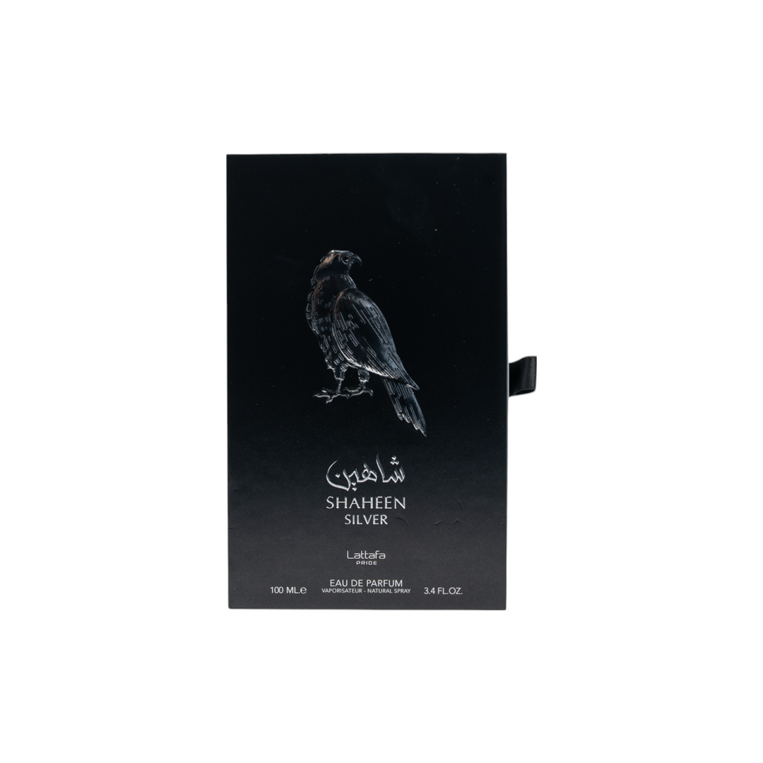 Lattafa Shaheen Silver Eau de Parfum 100ml Unisex Luxury Essence