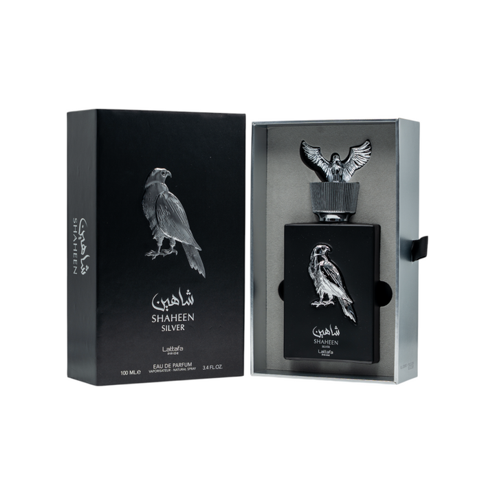 Lattafa Shaheen Silver Eau de Parfum 100ml Unisex Luxury Essence