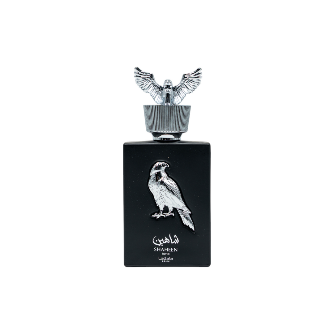 Lattafa Shaheen Silver Eau de Parfum 100ml Unisex Luxury Essence