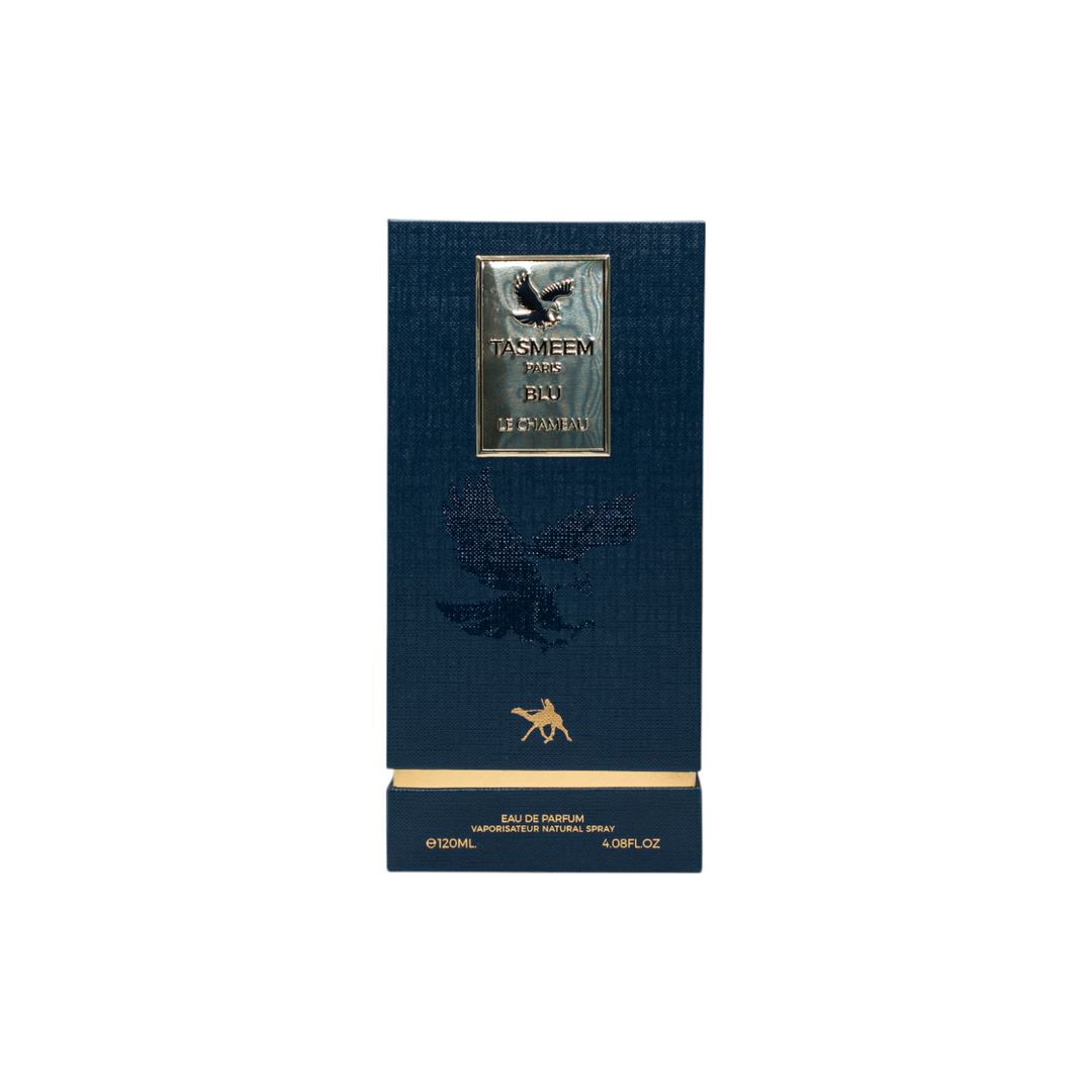 Le Chameau Tasmeem Paris Blue Eau de Parfum 120ml Unisex Luxury Essence