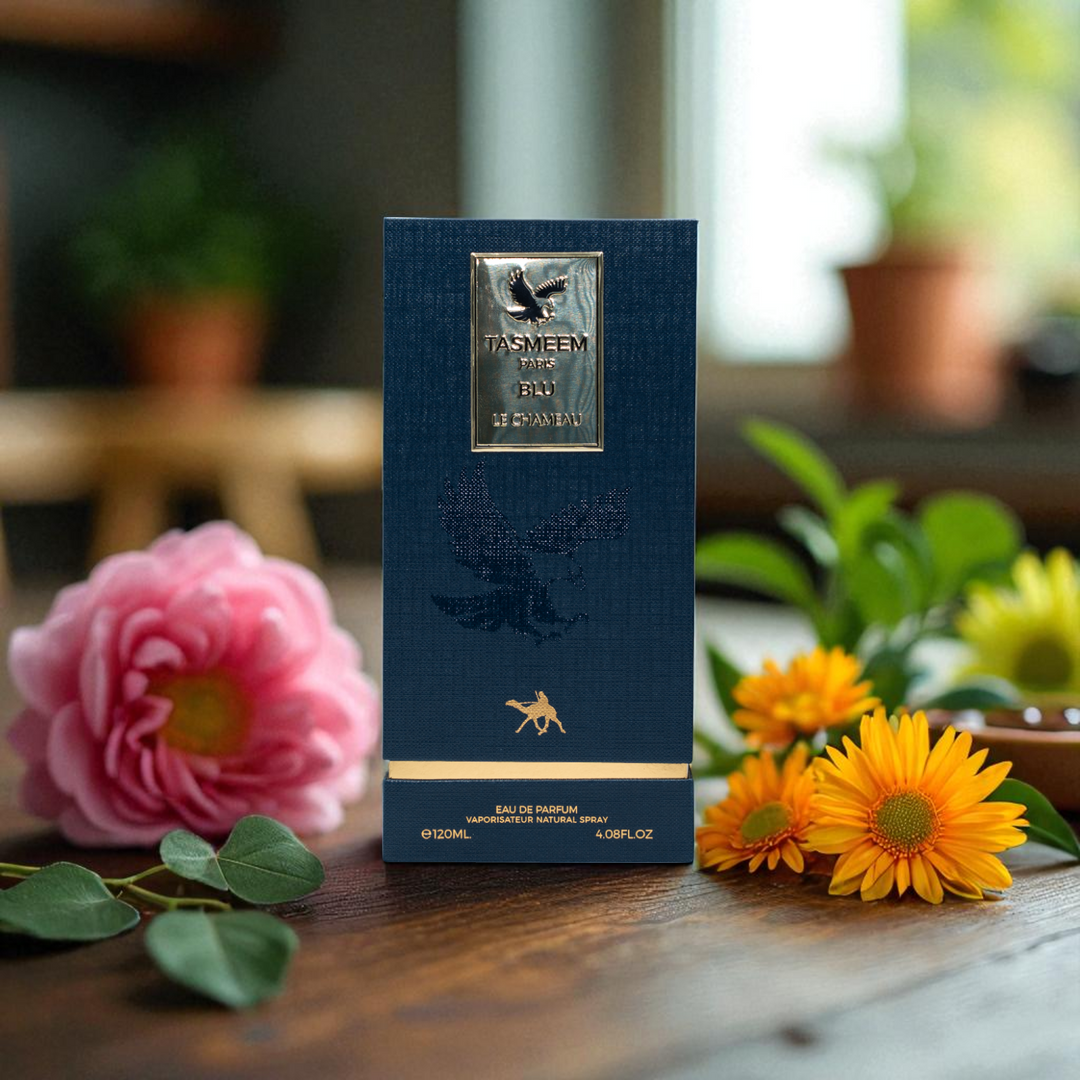 Le Chameau Tasmeem Paris Blue Eau de Parfum 120ml Unisex Luxury Essence