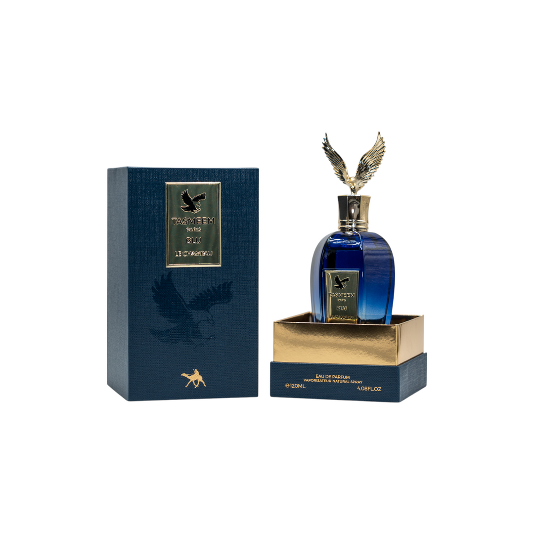 Le Chameau Tasmeem Paris Blue Eau de Parfum 120ml Unisex Luxury Essence