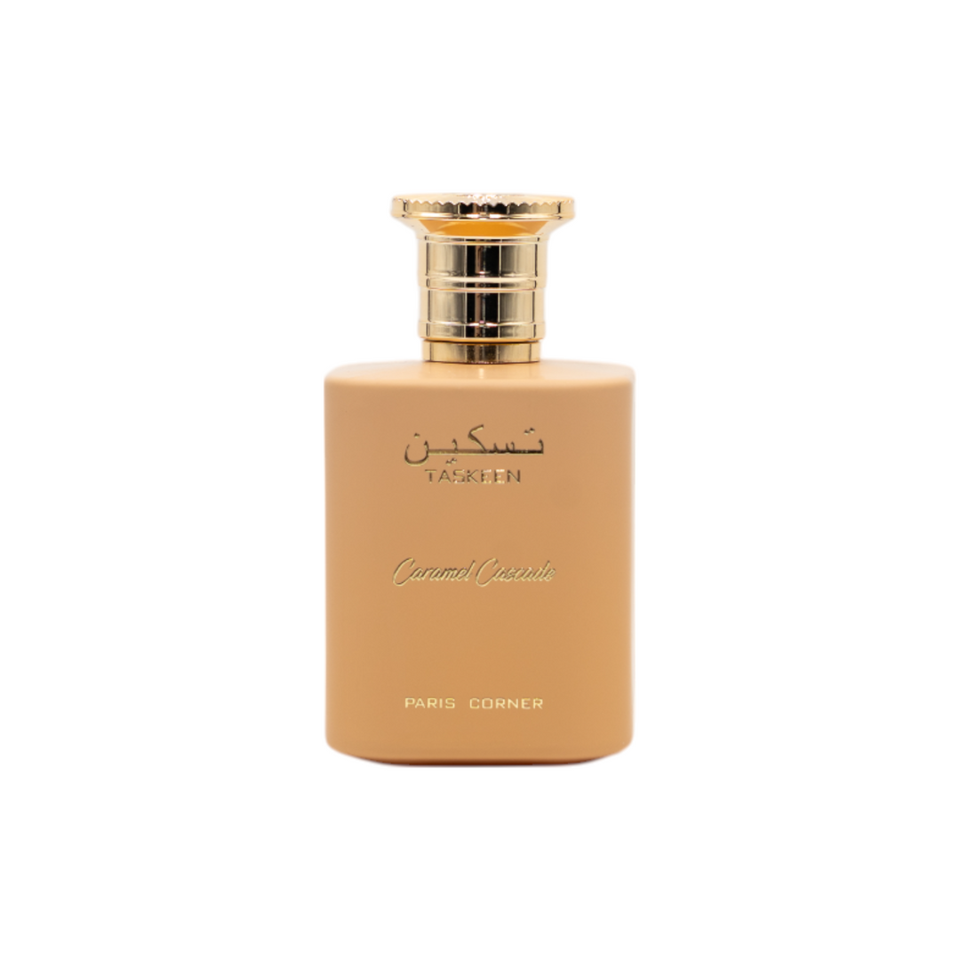 Paris Corner Taskeen Caramel Cascade Eau de Parfum 100ml Unisex Luxury Essence