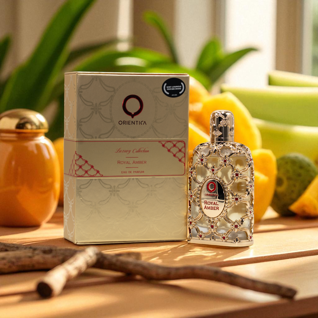 Orientica Royal Amber Eau de Parfum 80ml Unisex Luxury Essence