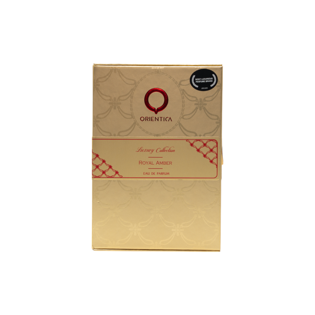 Orientica Royal Amber Eau de Parfum 80ml Unisex Luxury Essence
