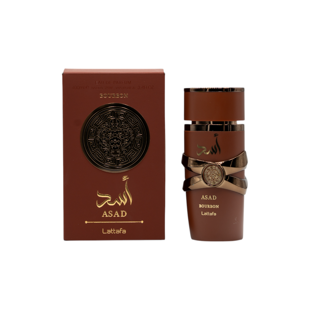 Lattafa Asad Bourbon Eau de Parfum 100ml Hombre Luxury Essence