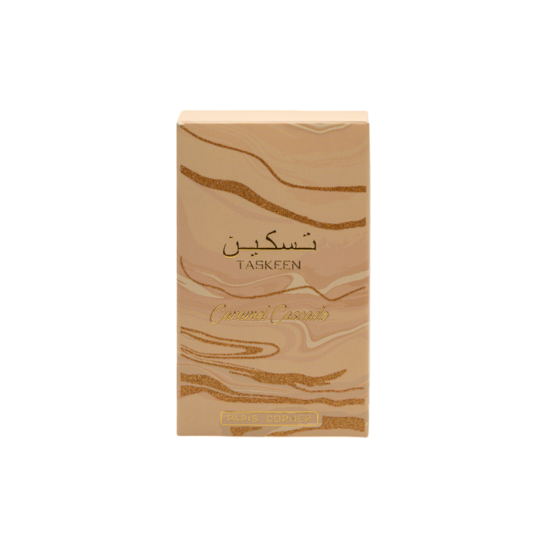 Paris Corner Taskeen Caramel Cascade Eau de Parfum 100ml Unisex Luxury Essence
