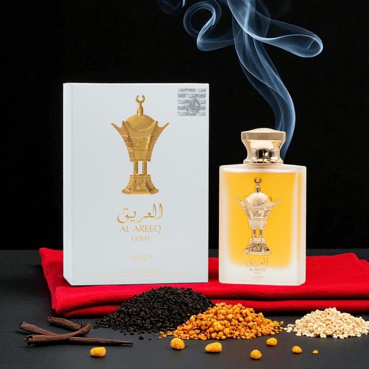 Lattafa Al Areeq Gold Eau de Parfum 100ml Unisex Luxury Essence