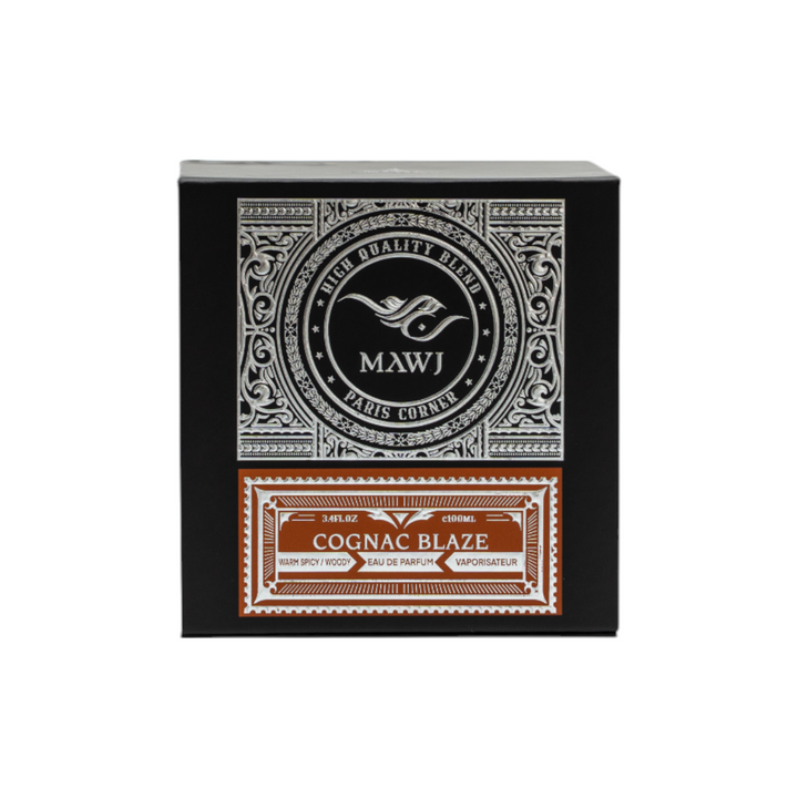Paris Corner Mawj Cognac Blaze Eau de Parfum 100ml Unisex Luxury Essence