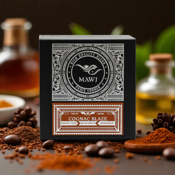 Paris Corner Mawj Cognac Blaze Eau de Parfum 100ml Unisex Luxury Essence