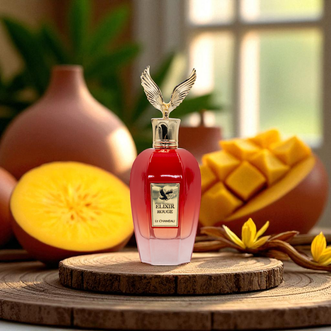 Perfumes Arabes Dubai, Luxury Essence Fragancias y Aromas Le Chameau Elixir Rouge Eau de Parfum 120ml Unisex Luxury Essence