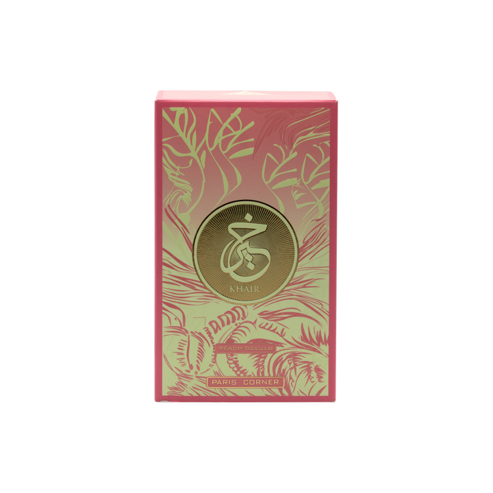 Envoltorio Perfume Paris Corner Khair Peach Delulu Eau de Parfum 100ml Mujer Luxury Essence