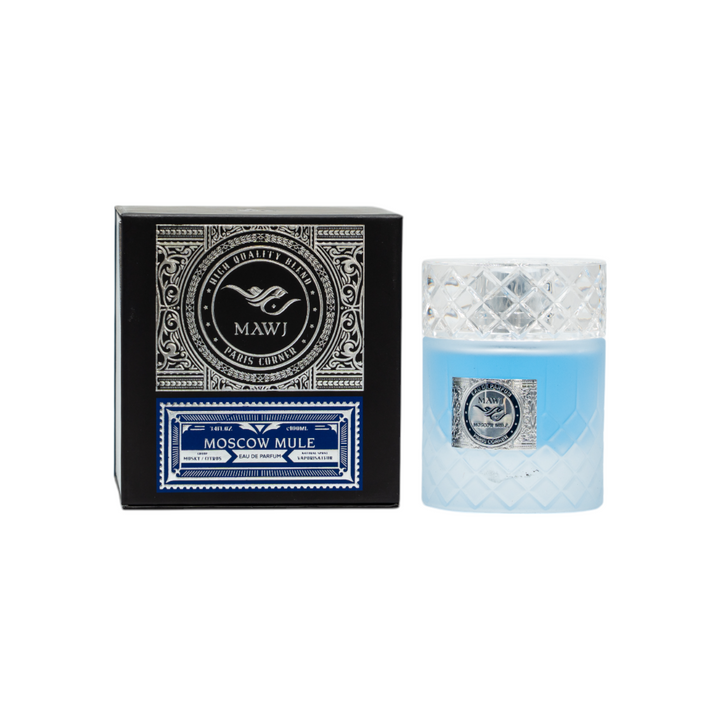Perfume con su envoltorio Paris Corner Mawj Moscow Mule Eau de Parfum 100ml Unisex Luxury Essence